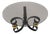 Brutalist Italian Wrought Iron Coffee Table, 1960s For Sale