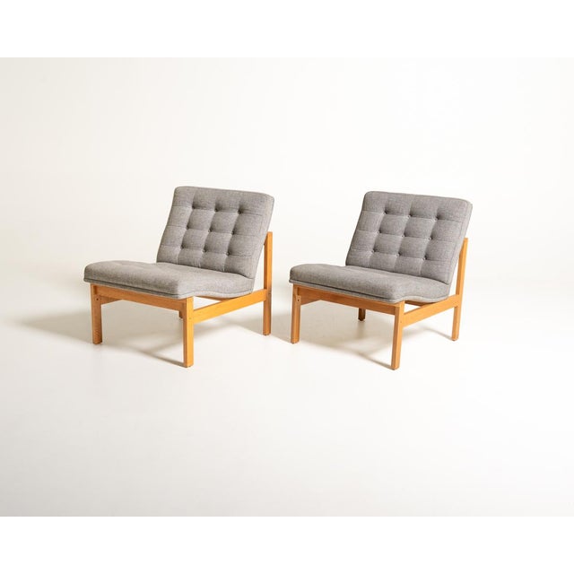 Moduline Lounge Chairs by Torben Lind and Ole Gjerløv-Knudsen for France & Søn, Denmark, 1960s, Set of 2 For Sale - Image 14 of 14