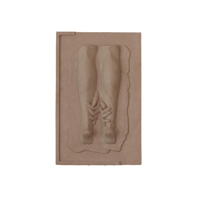 Hands Grasping Ankles Wall Art Sculpture No.21 by Marcela Cure For Sale - Image 4 of 4