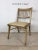 Mid Century Modern Side Chair With Limed Oak Finish and Newer Patterned Upholstery For Sale - Image 9 of 12