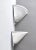 1980s Vintage Egisto Corner Sconces by Angelo Mangiarotti for Artemide, 1980s, Set of 2 For Sale - Image 5 of 13