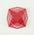 Diamond-Shaped Murano Faceted Glass Sommerso Catch-All by Flavio Poli for Seguso, Italy, 1960s/1970s For Sale - Image 6 of 7