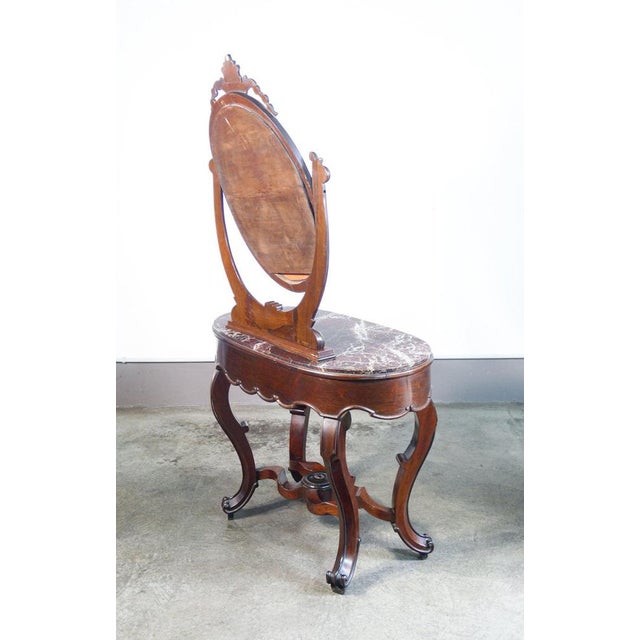 Charles X Console with Mirror For Sale - Image 11 of 14