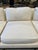 Wood Christian Liaigre for Holly Hunt Mousson Cream Three-Seat Sofa For Sale - Image 7 of 11