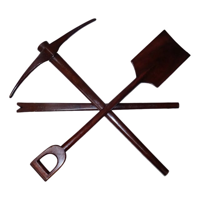 Royal Arch Masonry Tools, 1880, Set of 3 For Sale