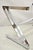 Mid-Century Modern Vintage Mid Century Modern Chrome Frame Z Shaped Metal Desk Dining Table Base For Sale - Image 3 of 11