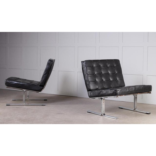 1960s Set of Model F60 Easy Chairs by Karl-Erik Ekselius, 1960s For Sale - Image 5 of 18