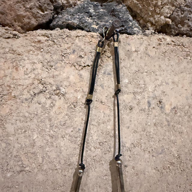 Tribal Vintage Tribal Ethnic Spoon Bib Necklace For Sale - Image 3 of 6