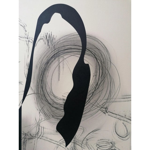 Stefano Mazzolini, Mescu, 2023, Collage & Pastel on Paper For Sale - Image 3 of 10