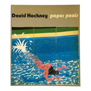 David Hockney Vintage 1980 First Edition " Paper Pools " Lithograph Print Pop Art Book