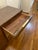 1950s Kent Coffey Tableu Mid-Century Modern Walnut Desk With Brass Accents For Sale In New York - Image 6 of 11