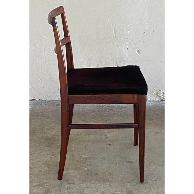 Vintage Danish Modern Rosewood Dining Chairs Attributed Arne Vodder — Set of Six For Sale In West Palm - Image 6 of 10