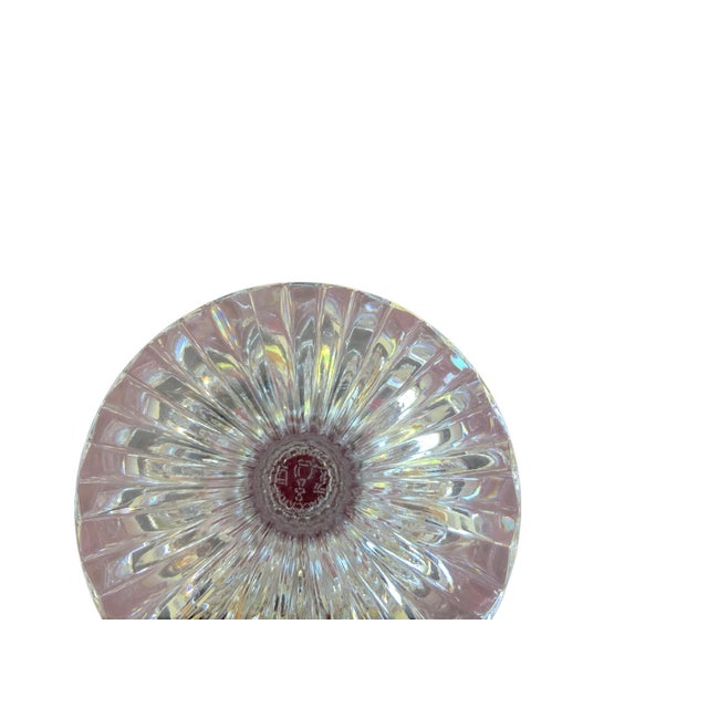 Baccarat 1979 Baccarat Massena White Wine Glasses Crystal No Trim 6-3/8” Mint - Set of 12 For Sale - Image 4 of 4