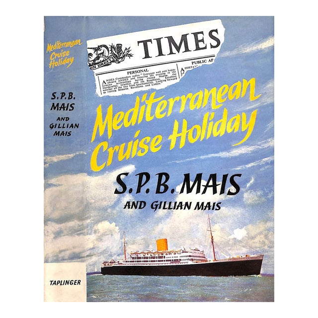 "Mediterranean Cruise Holiday" 1961 Mais, S. P. B. And Gillian For Sale