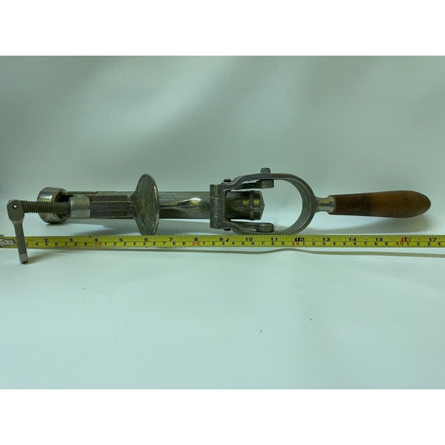 Vintage Bar-Mount Wine Bottle Corkscrew by Rapid Swiss, 1970s For Sale - Image 11 of 11