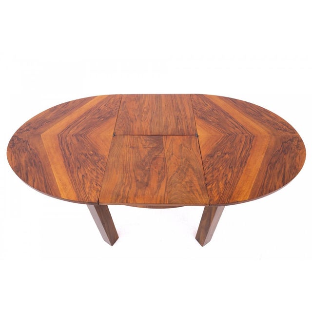 Vintage Polish Art Deco Table, 1949s For Sale - Image 12 of 13