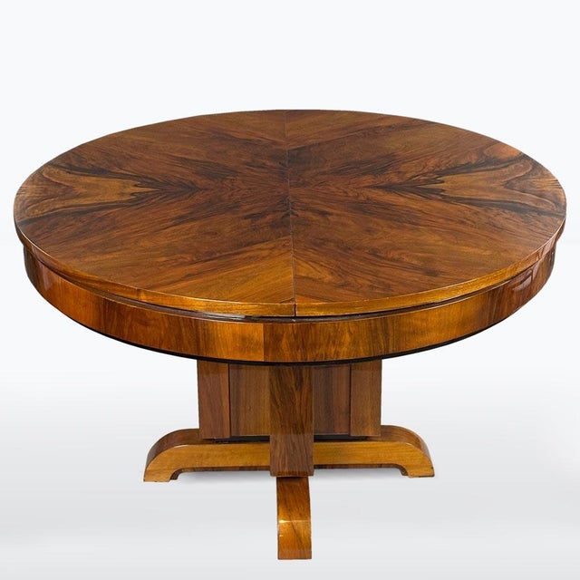 Of the Period: Art-Deco, Date of manufacture: 1930 - 1939, Origin. Bohemia ', material: solid beech which is veneered with...