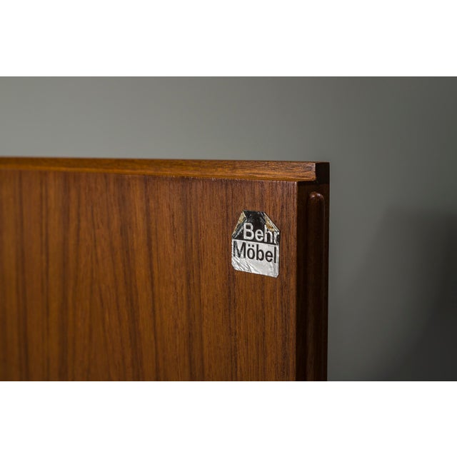 Wood Vintage Teak Model B40 Sideboard by Dieter Waeckerlin for Behr, 1960s For Sale - Image 7 of 18