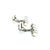 Georg Jensen 1990s Georg Jensen Estate Mens Cufflinks Sterling Silver, 2 Pieces For Sale - Image 4 of 12