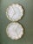 White 1950s Milk Glass Serving Plates - A Pair For Sale - Image 8 of 12