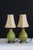 Green Mid 20th Century Petite Pair Bitossi Influence Lamps - a Pair For Sale - Image 8 of 12
