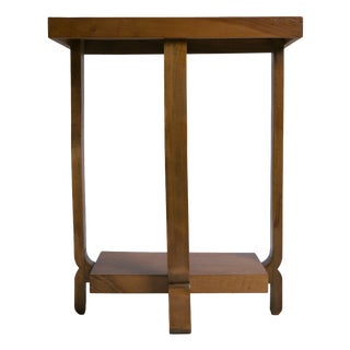 French Art Deco Modernist Side Table, 1930s For Sale