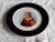 Vintage Plate in White Porcelain by Meissen with Colored Portrait of the St. Mary, 1970s, in Very Good conditions....