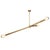 Regina Andrew Talon Steel Chandelier, Natural Brass For Sale - Image 10 of 10