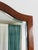Large Antique Biedermeier Pearwood Shield Wall Mirror, Vienna, 1820s For Sale - Image 10 of 18