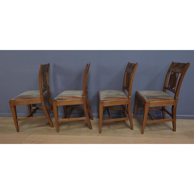 Provençal Cherry Wood Chairs, 20th Century, Set of 12 For Sale - Image 17 of 18