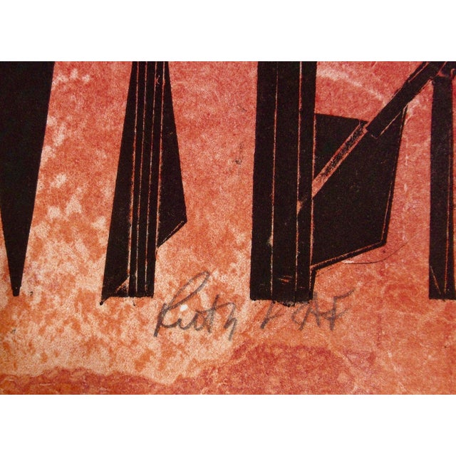 Ruth Leaf Secrets Series C. 1980 Original Print For Sale - Image 4 of 6