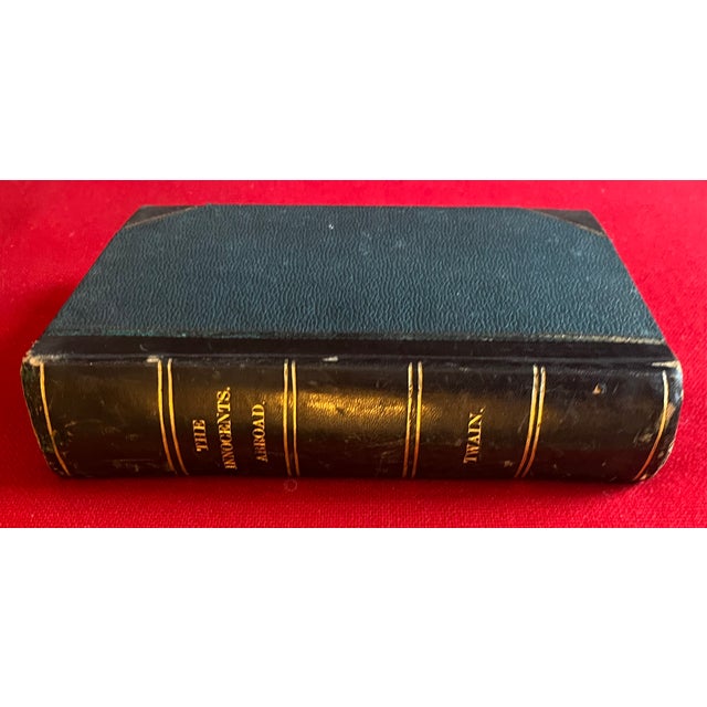 Fine Leather Binding - The Innocents Abroad - First Edition Book by Mark Twain 1869 For Sale - Image 14 of 17