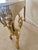 French Louis XV Style Giltwood Rococo Carved Console Table Vintage For Sale - Image 14 of 15