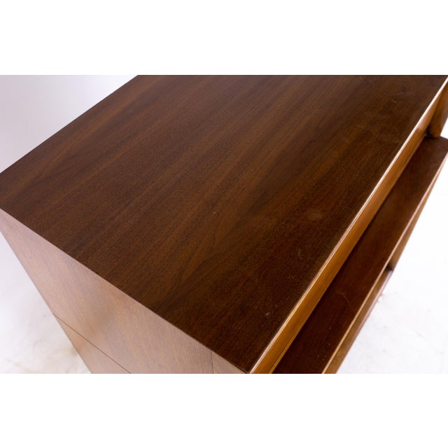 Wood Kent Coffey Forum Mid Century Highboy Dresser For Sale - Image 7 of 12