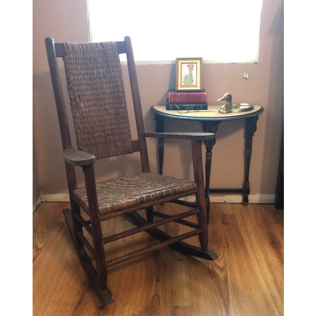 P & P Company Carolina MidCentury “Kennedy” Rocker Chairish