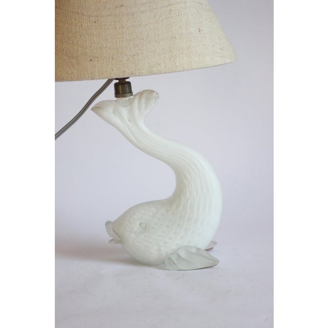 Glass Murano Glass Fish Lamp, Italy, 1950s For Sale - Image 7 of 18