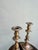 Antique English Barley Twist Brass Candlesticks, a Pair — Georgian Hollywood Regency For Sale - Image 4 of 10