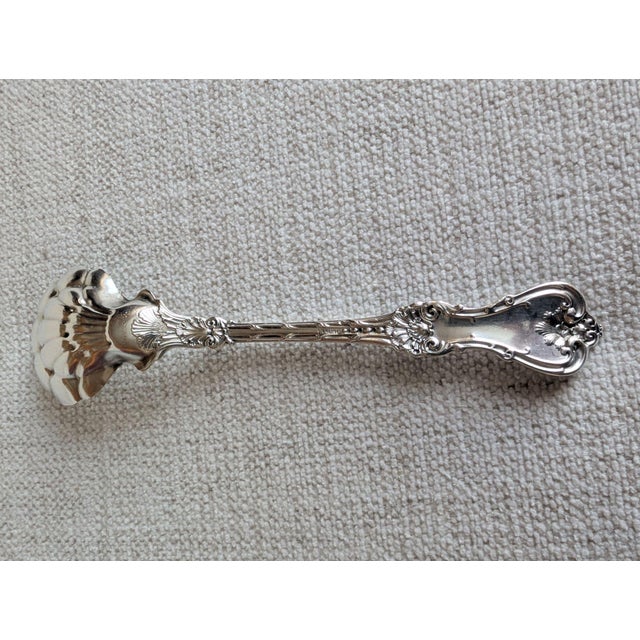 Early 20th Century Whiting "King Edward" Sterling Silver Jam/Sugar Spoon, 1901 For Sale - Image 9 of 16