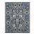 6x9 Alluring Freya Blue Floral Traditional Hand Knotted Wool Carpet Rug For Sale