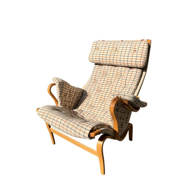 Scandinavian Lounge Chair Pernilla by Bruno Mathsson for Dux, Sweden, 1960s For Sale - Image 6 of 11