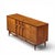 Broyhill Brasilia Mid Century Walnut and Brass Lowboy 9 Drawer Dresser For Sale - Image 9 of 10