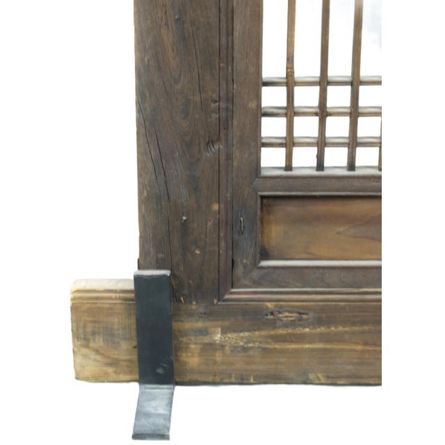 Early 21st Century Japanese Window W/Stand For Sale - Image 5 of 10