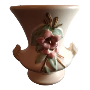 1960s McCoy Floral Blossom Time Pottery Vase