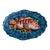 Mid-Century Majolica Palissy Fish Sealife Platter Vallauris For Sale