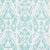 Sample - Schumacher Kiva Embroidered Ikat Fabric in Sky For Sale