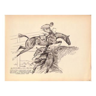 A Game One National Hunt Steeplechase Cheltenham 1929 For Sale