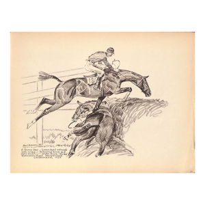 A Game One National Hunt Steeplechase Cheltenham 1929
