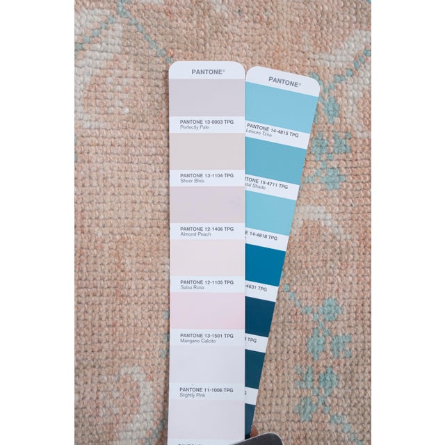 Vintage Faded Turkish Karapinar Rug 4'7'' X 7'1'' For Sale - Image 11 of 11