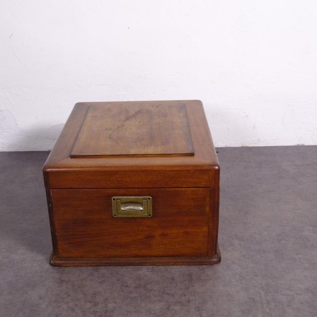 Antique Art Deco Wooden Cutlery Chest, 1920s For Sale - Image 15 of 18