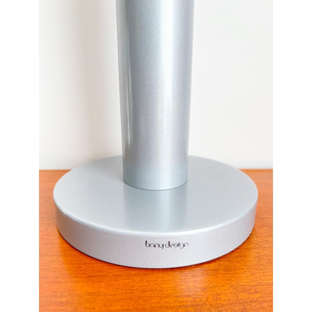 Mid-Century Modern Vintage Dutch Table Lamp in Metal For Sale - Image 3 of 12